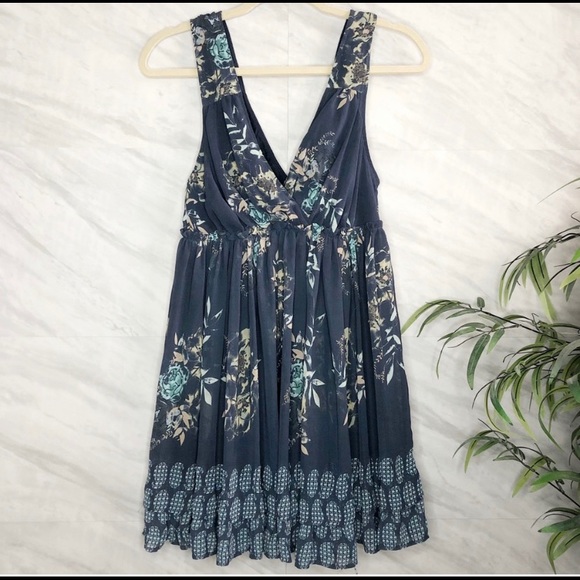 Free People Mini Boho Dress Small - Picture 1 of 3